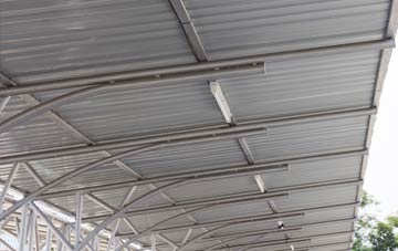 installing Bryn Y Cochin metal roofing